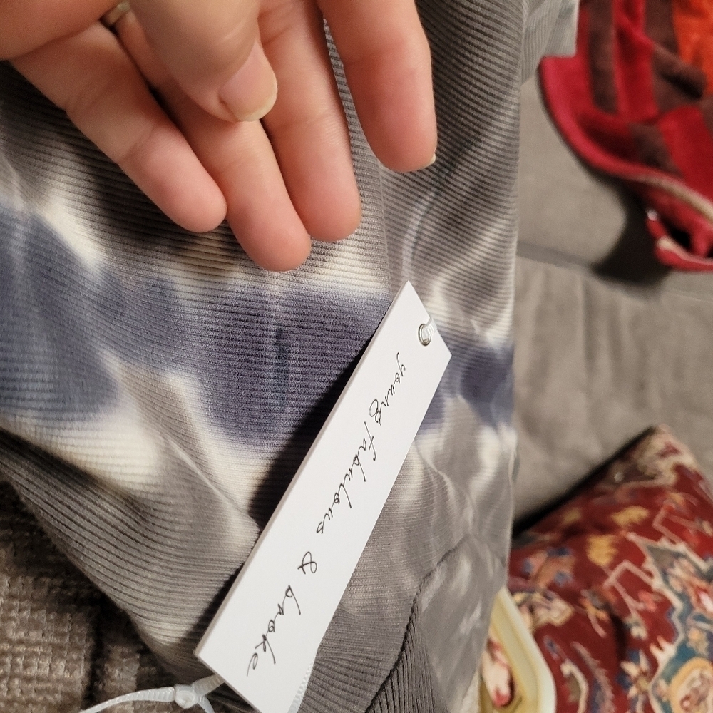Young Fabulous and Broke Longsleeve Bodycon Tie Dye Dress - Picture 4 of 6